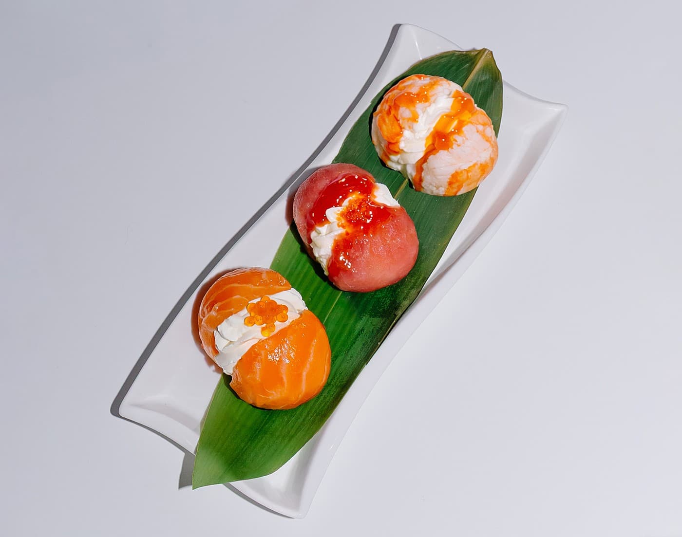 Pączkowe Trio – sushi menu