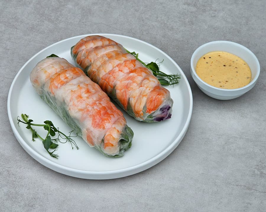 Product gallery spring-rolls-shrimp