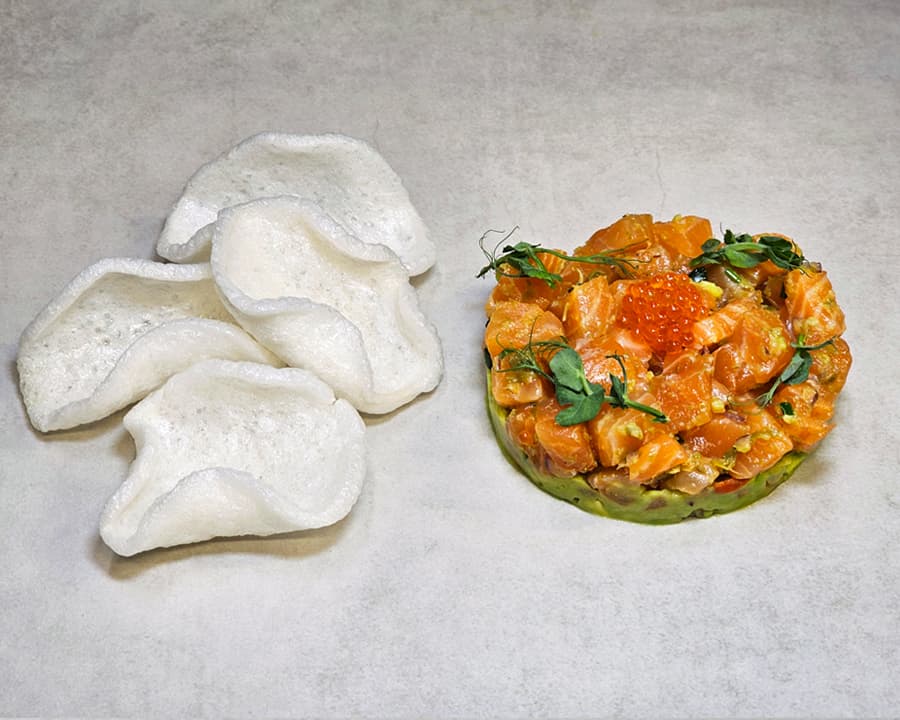 Product gallery salmon-tatare