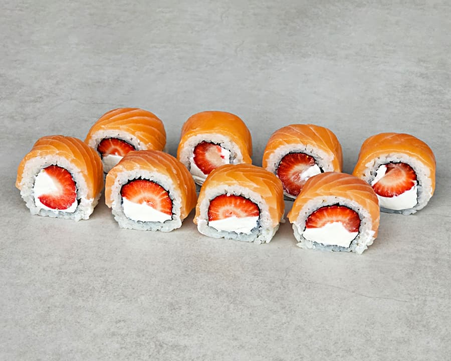 Roll Philadelphia Łosoś Truskawka – sushi menu